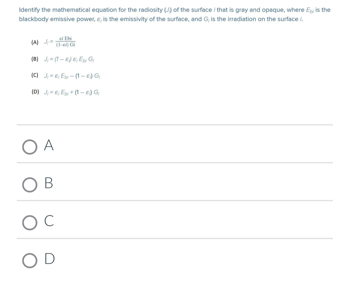 Identify the mathematical equation for the