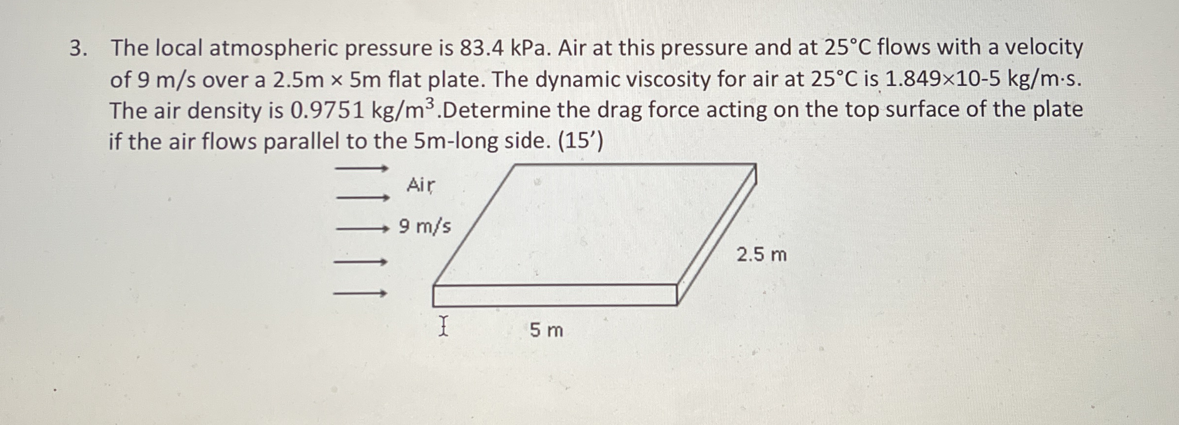 The local atmospheric pressure is 8 3 . 4 kPa .