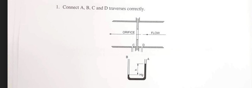 Connect A , B , C and D traverses correctly.