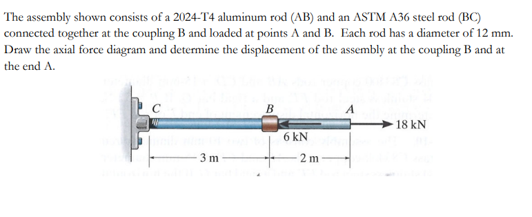 The assembly shown consists of a 2 0 2 4 - T 4