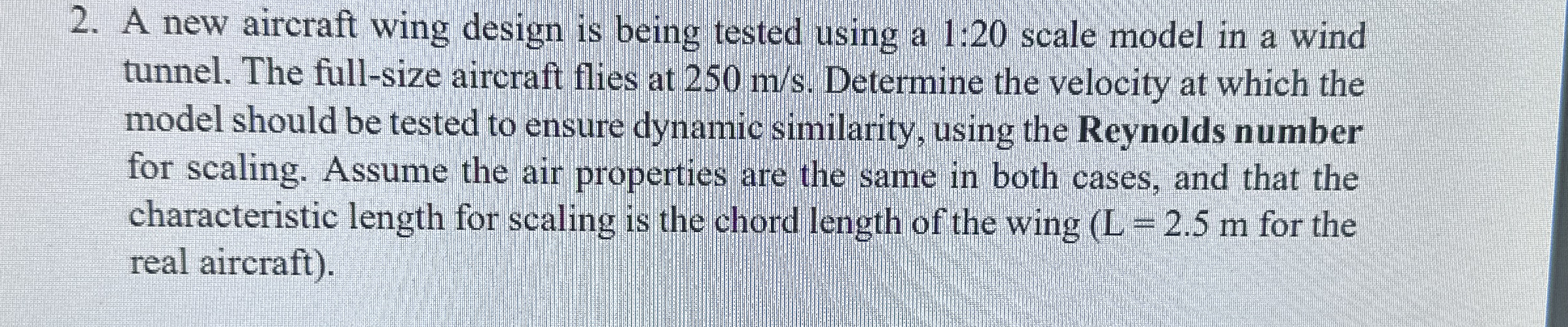A new aircraft wing design is being tested using