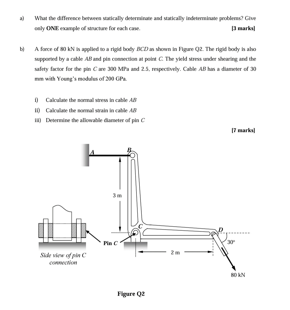 a ) What the difference between statically