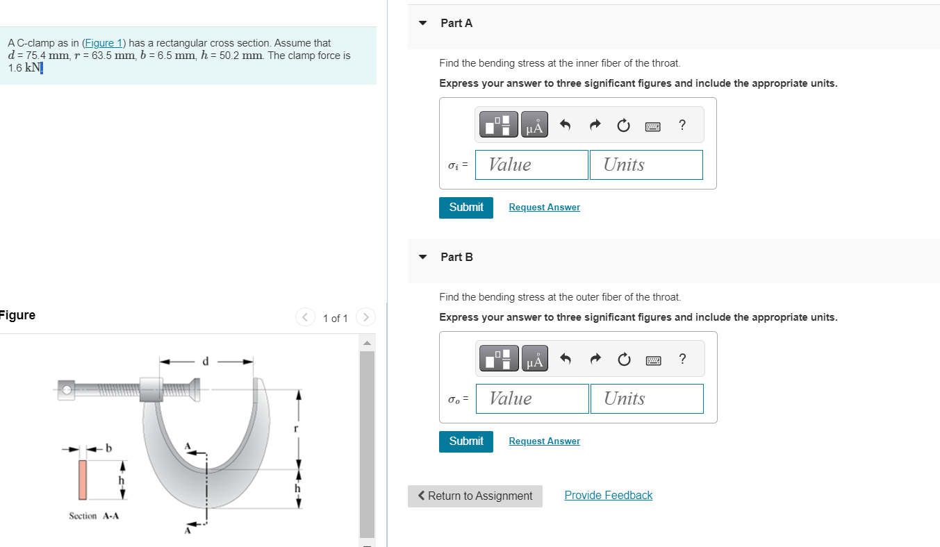 AC - clamp as in ( Figure 1 ) has a rectangular