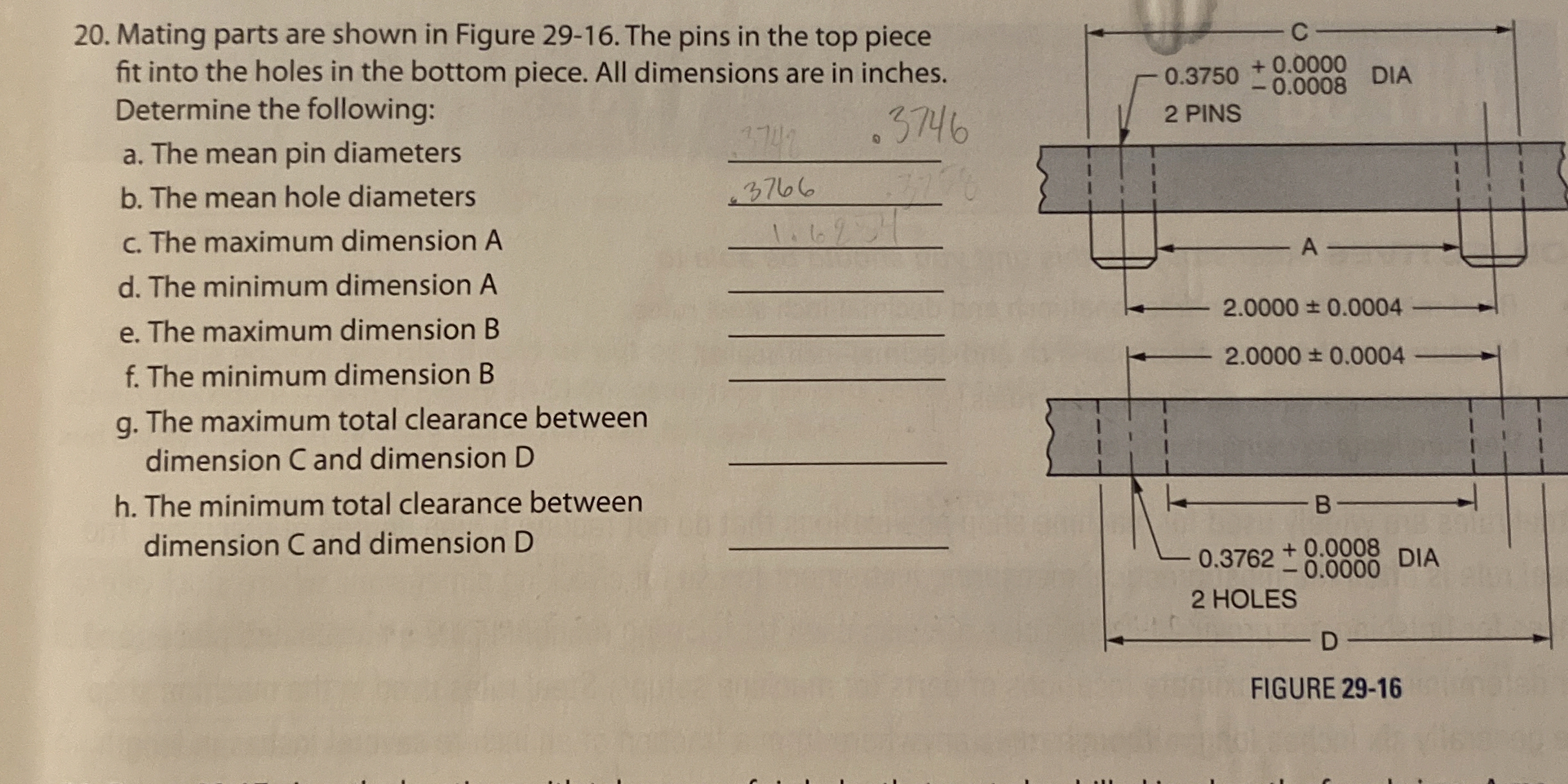 Mating parts are shown in Figure 2 9 - 1 6 . The