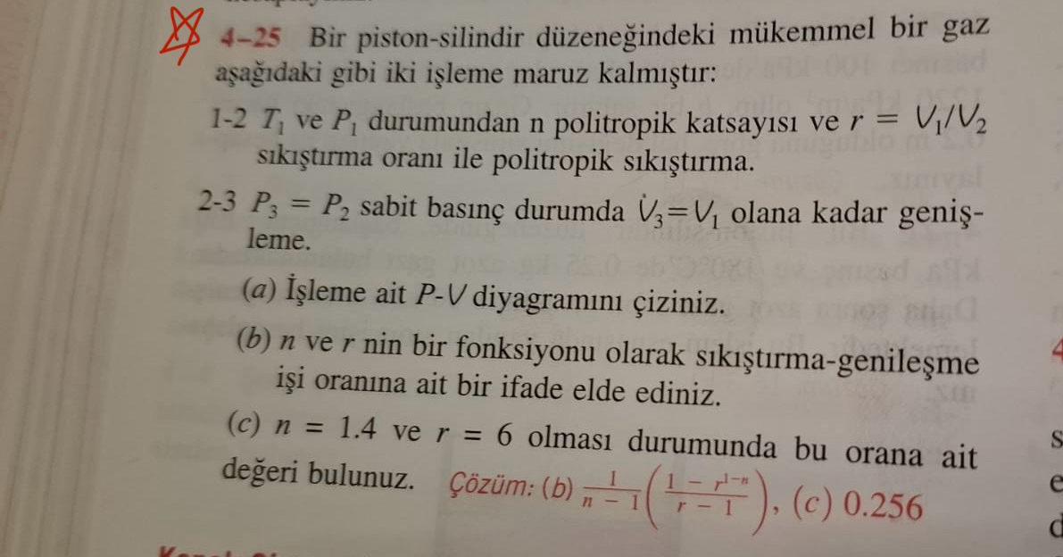 4 - 2 5 Bir piston - silindir d zene indeki m