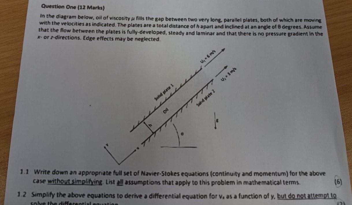 Question One ( 1 2 Marks ) In the diagram below,