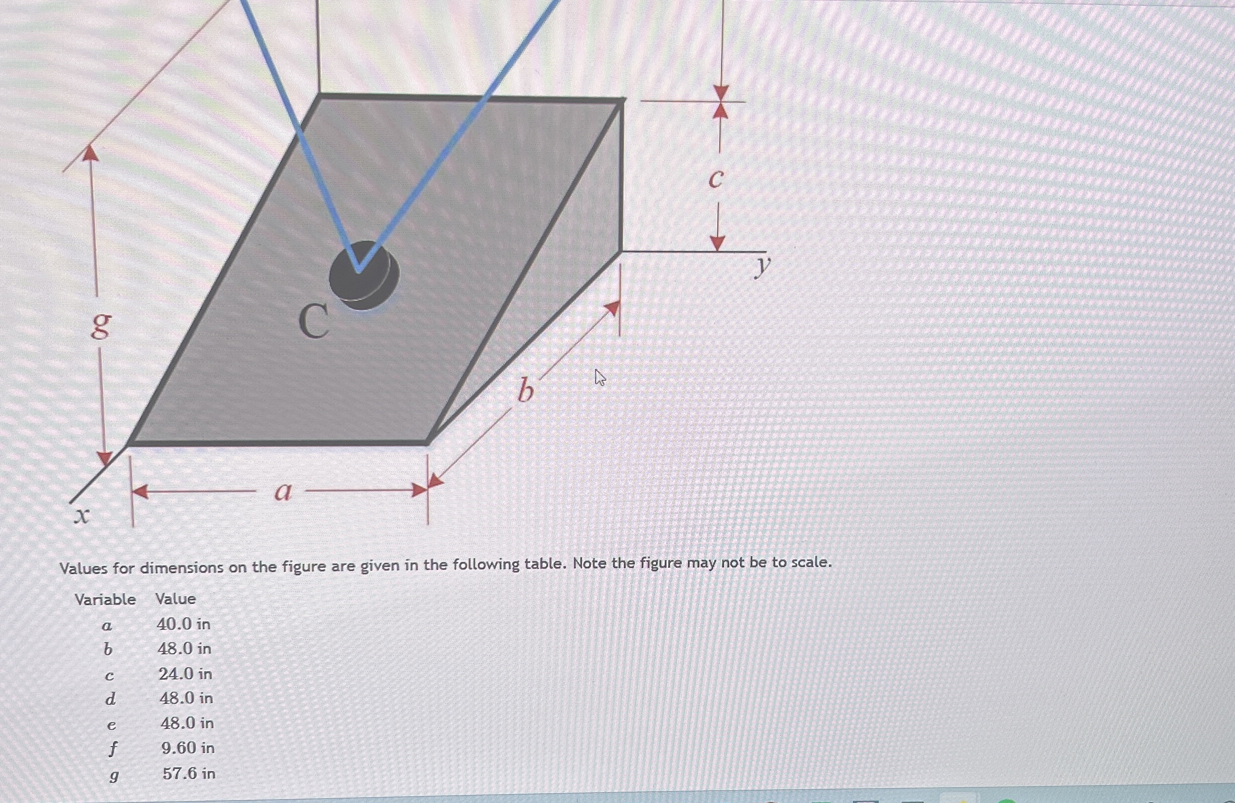 A puck weighs 6 pounds and rests on the center of