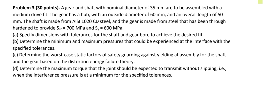 Problem 3 ( \ ( \ mathbf { 3 0 } \ ) points ) . A