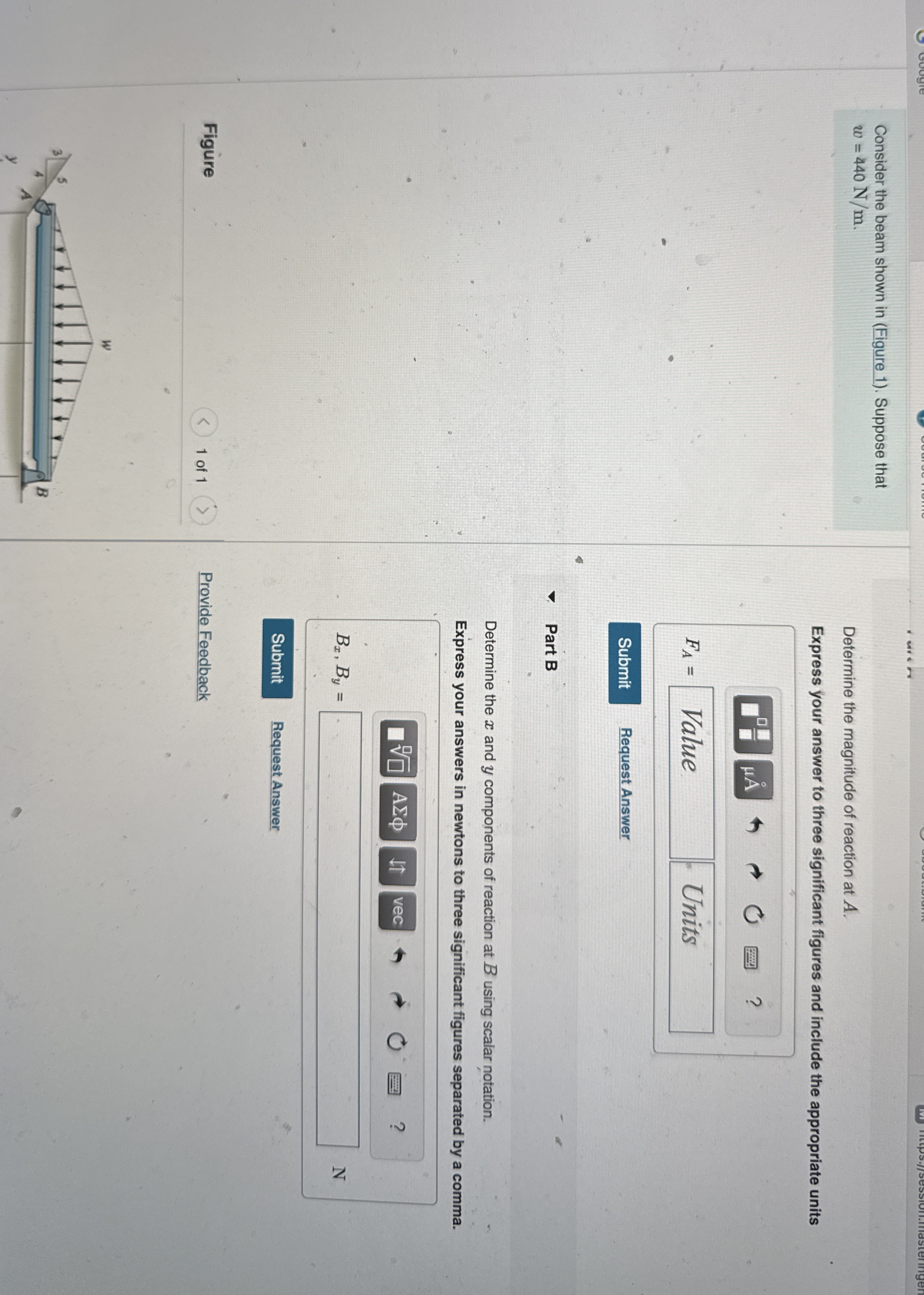 Consider the beam shown in ( Figure 1 ) . Suppose