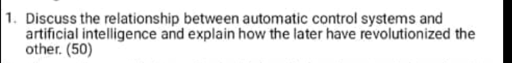Discuss the relationship between automatic