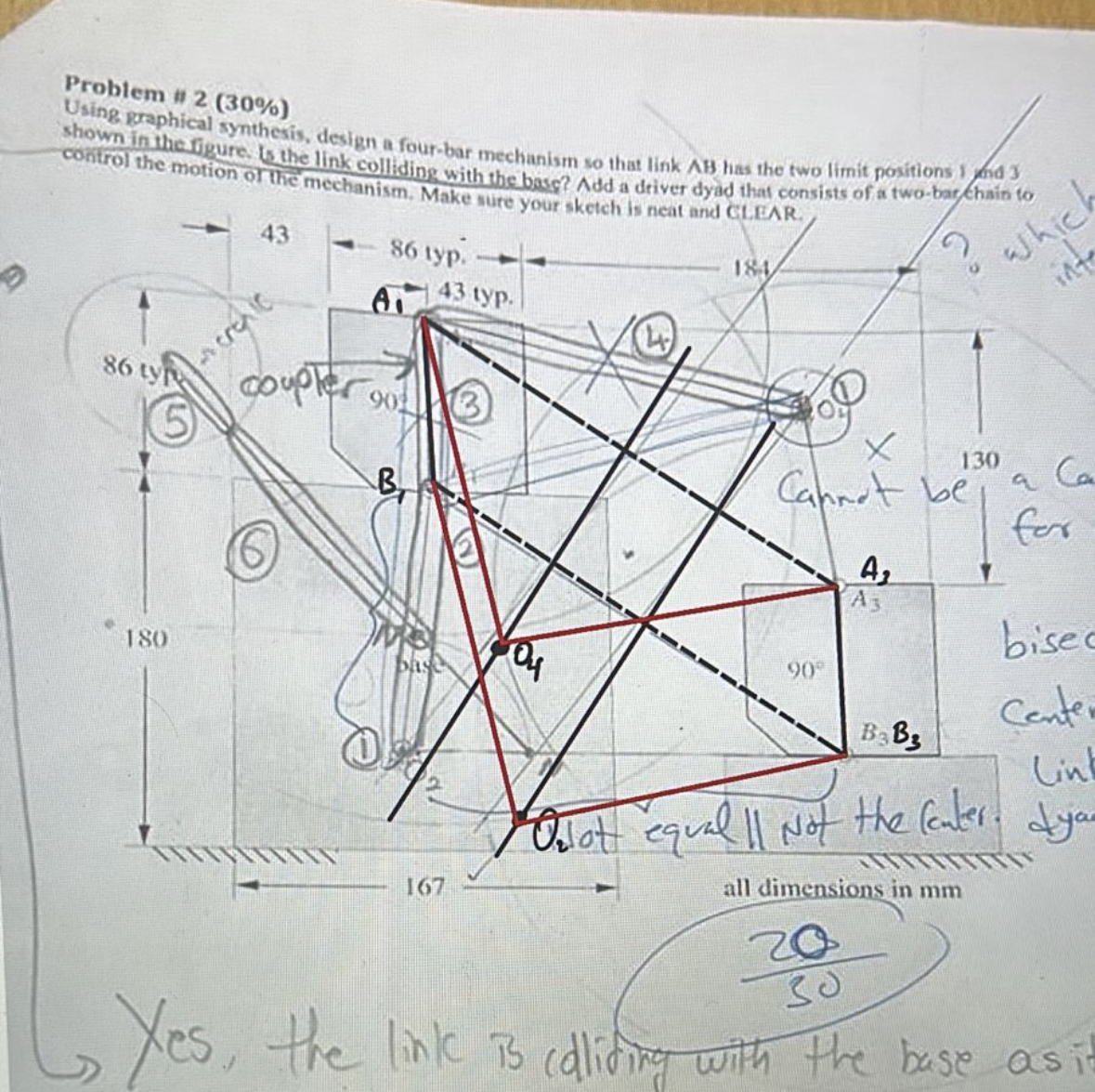 Problem ? 2 ( 3 0 % ) Using eraphical synthe Xes,