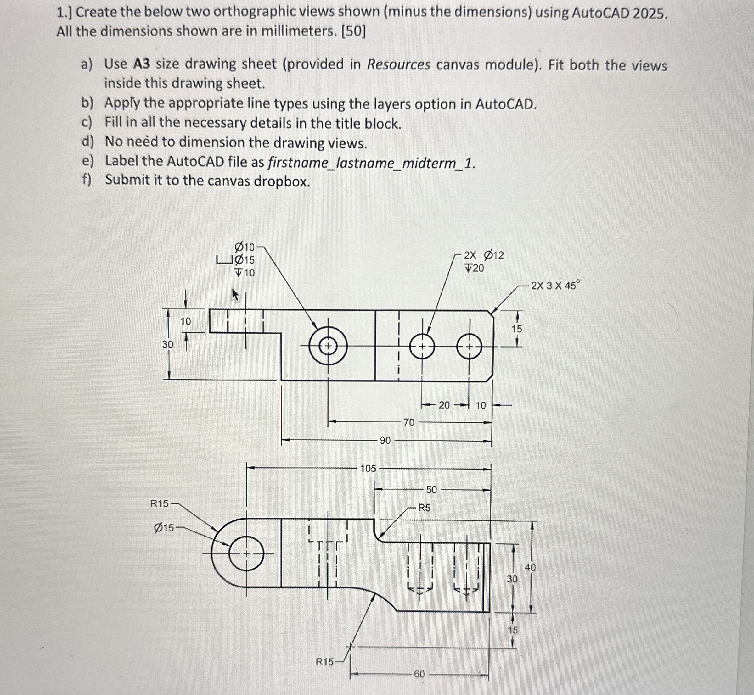 Could you please just draw what it should look