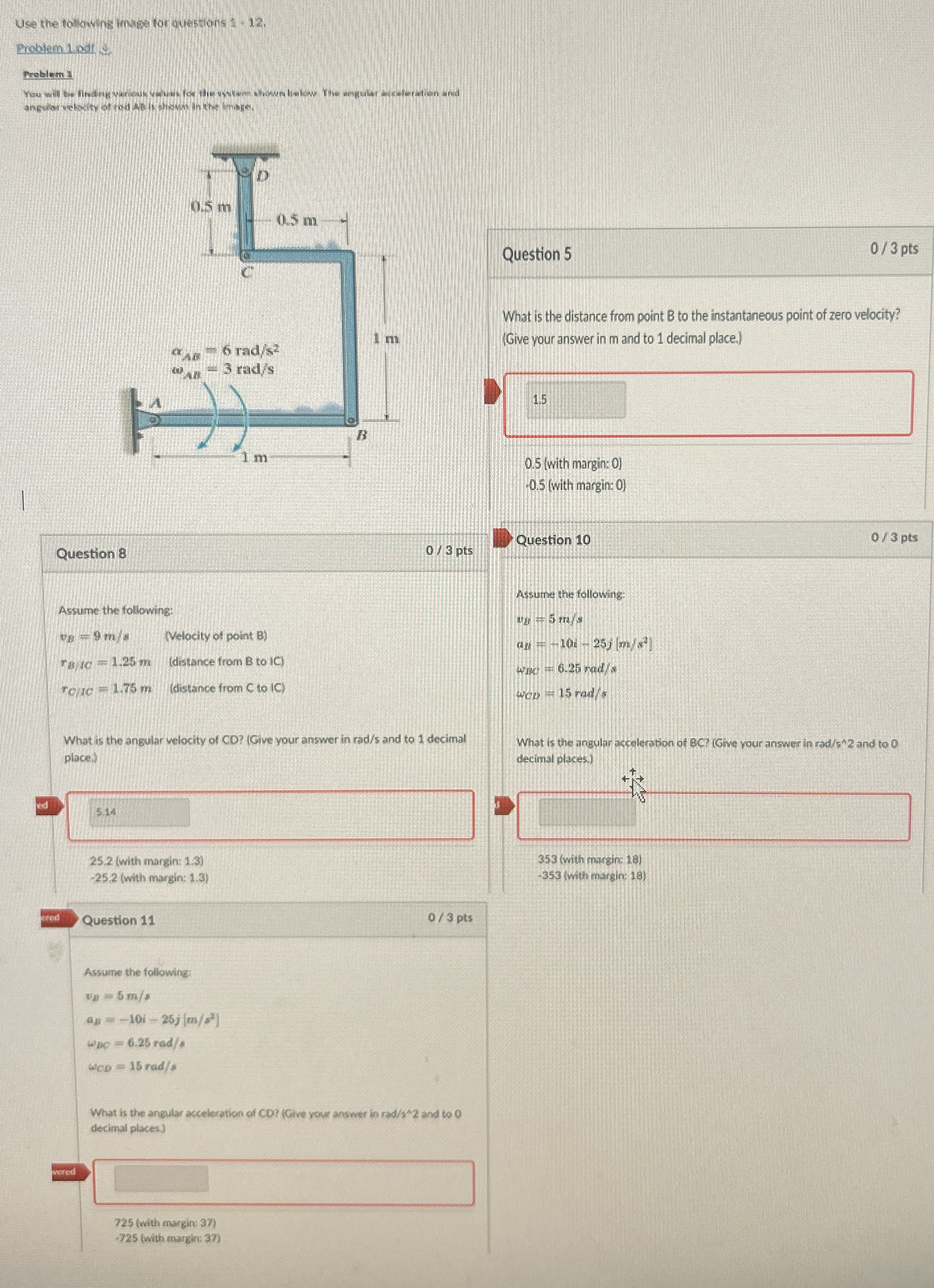 Use the tollowins inare tor questions 1 + 1 2 .