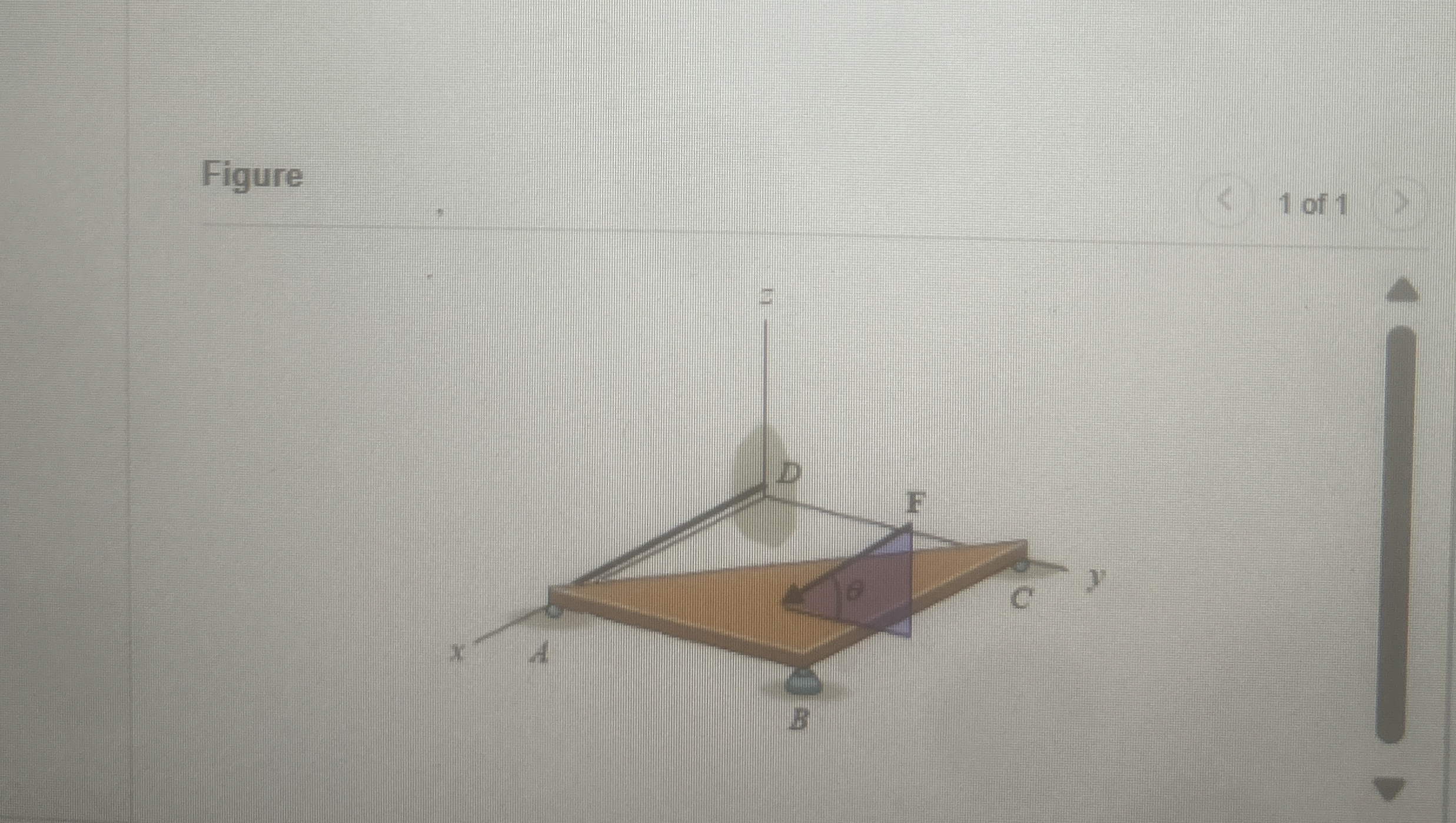 PartA What is the reaclion force in the y -