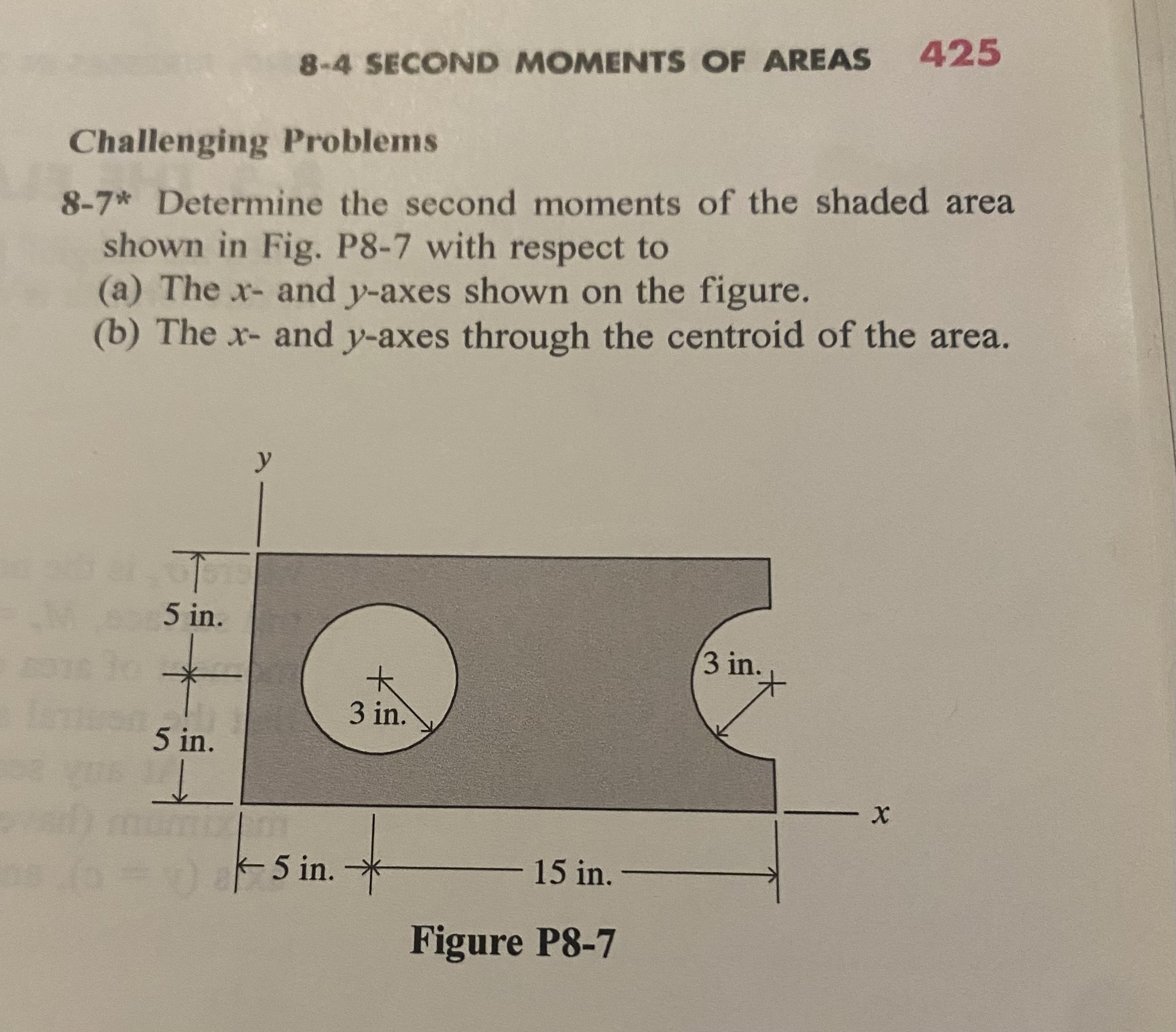 8 - 7 * Determine the second moments of the