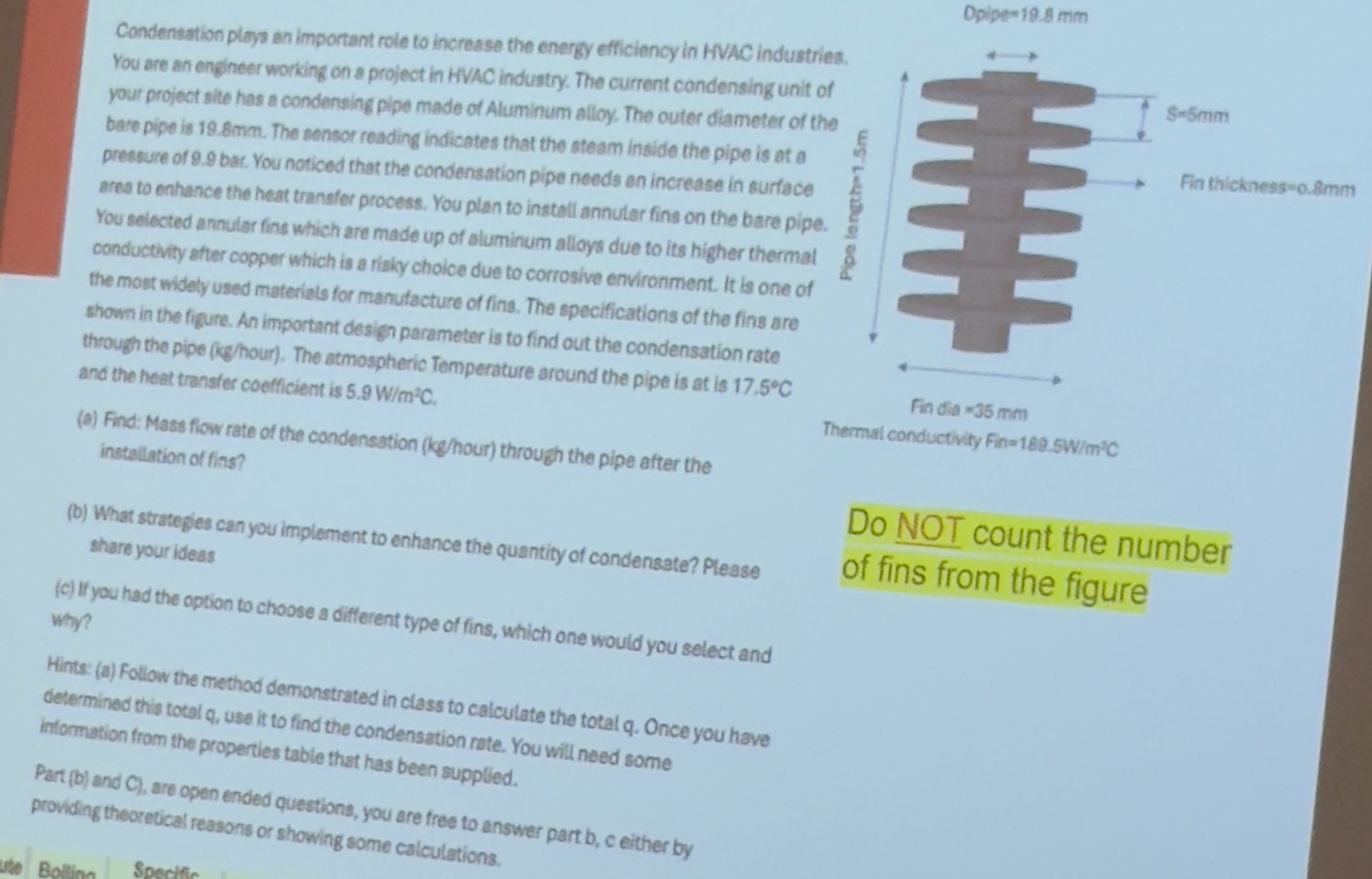 Dpipe 1 9 . 8 mm Condensation plays an important