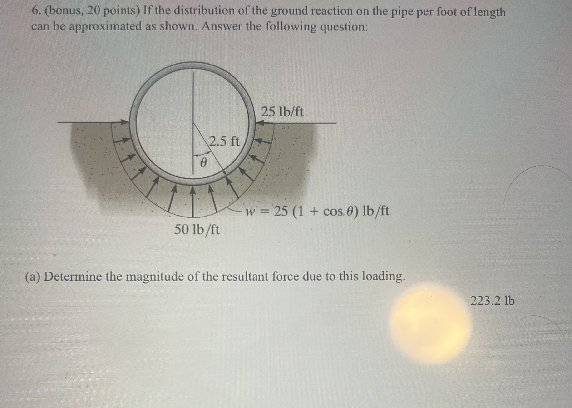 ( bonus , 2 0 points ) If the distribution of the