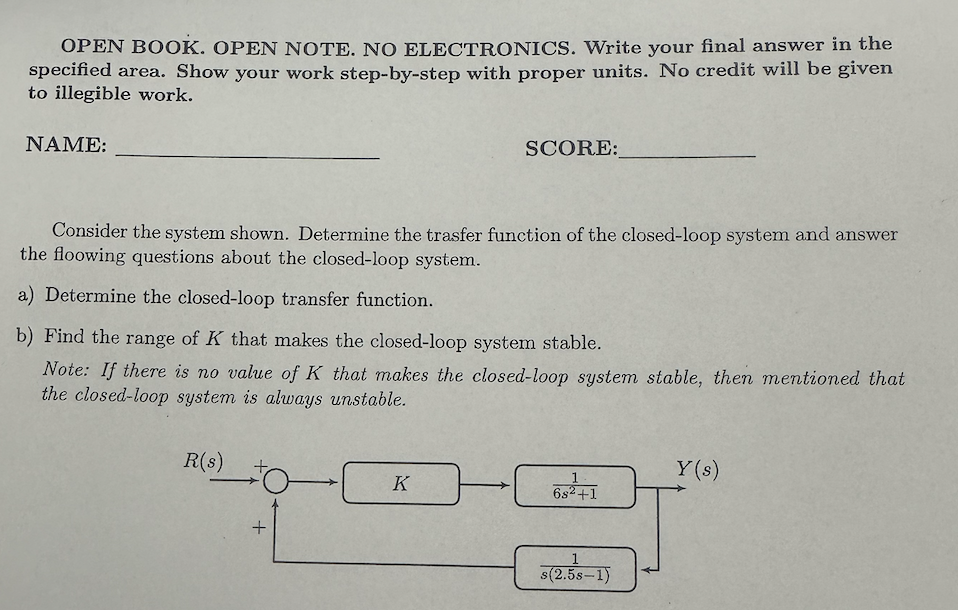 Show your work step - by - step with proper