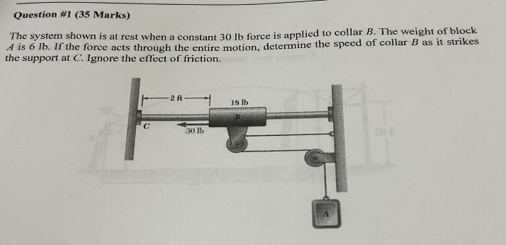 Question \ # 1 ( 3 5 Marks ) The system shown is