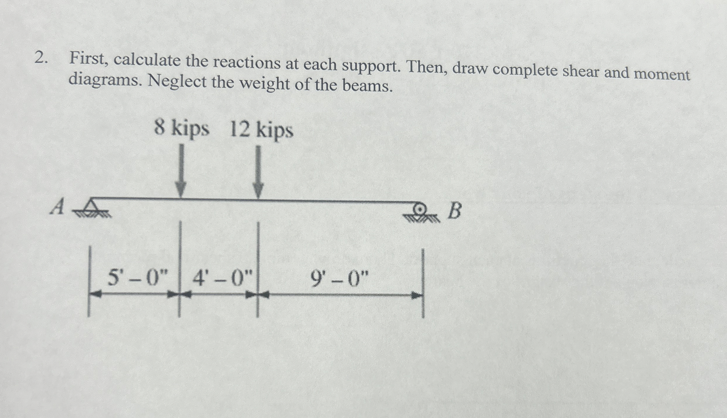 Please show all the steps of your work. Calculate
