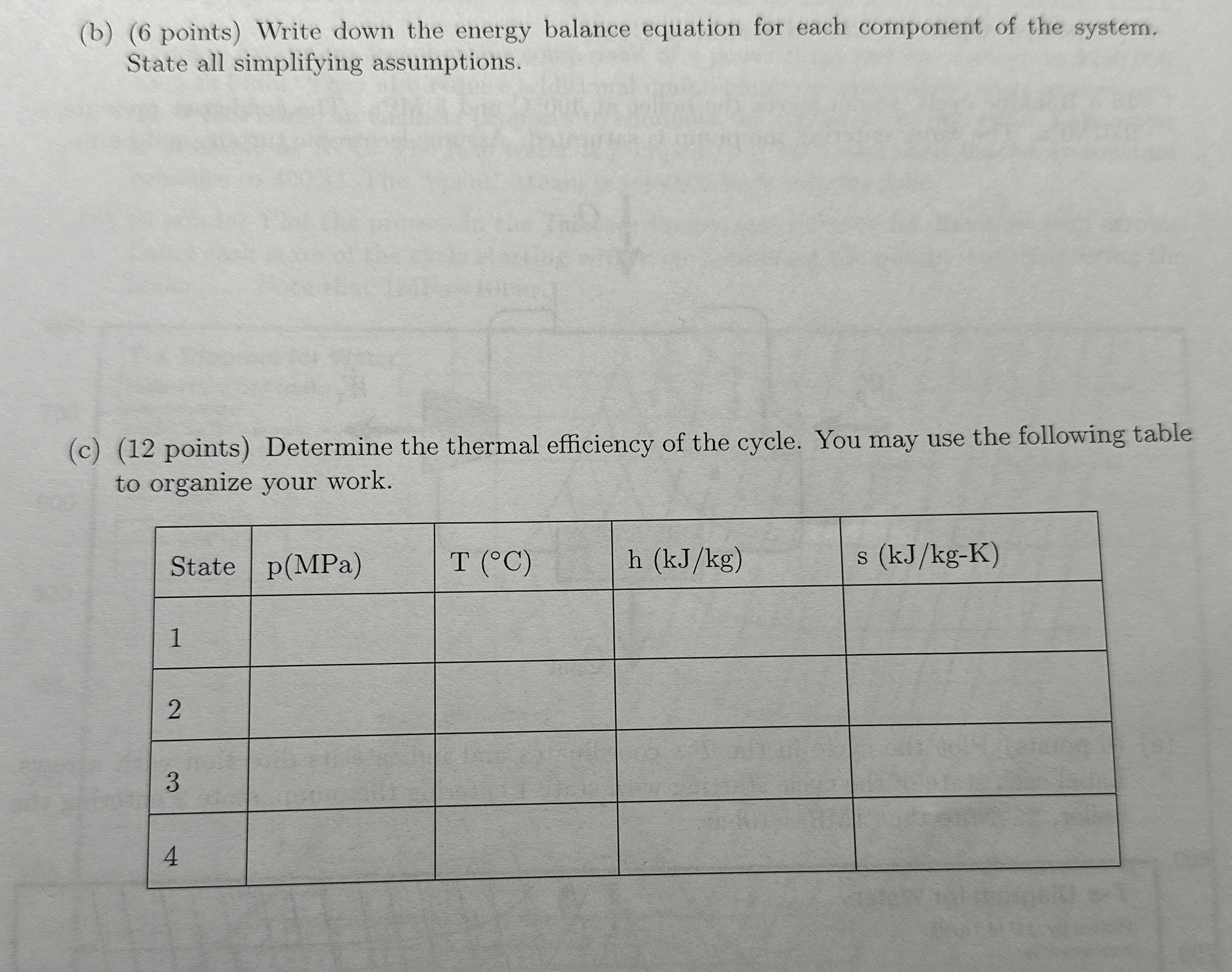 ( 5 2 points ) Open vs Closed Rankine Cycle In a