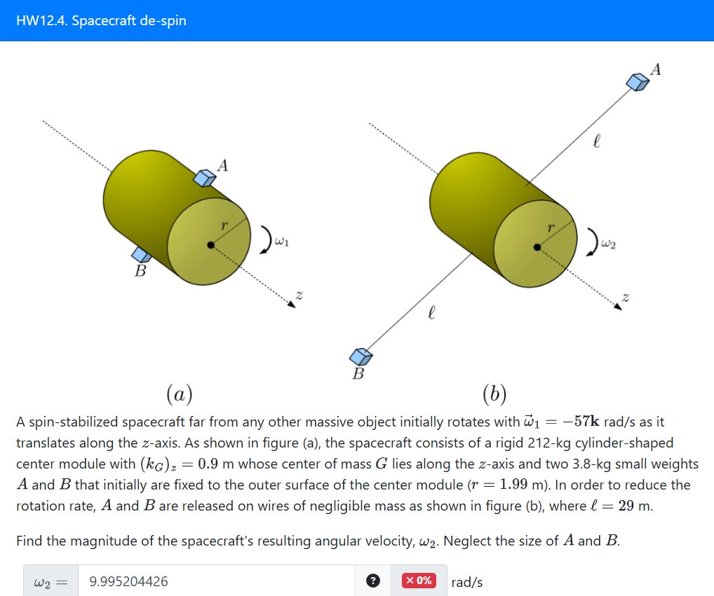 ( a ) _ ( B ) ( b ) A spin - stabilized
