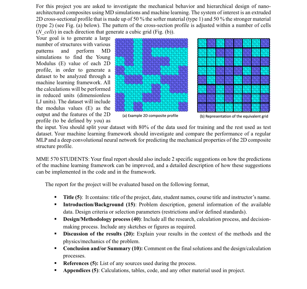 For this project you are asked to investigate the