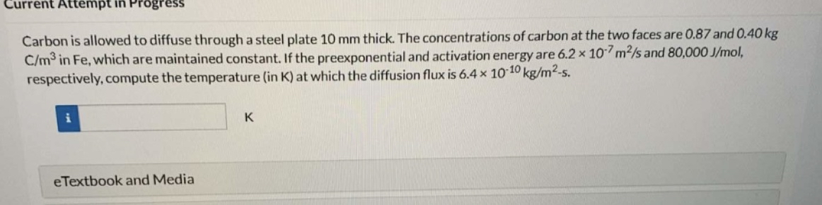 Carbon is allowed to diffuse through a steel