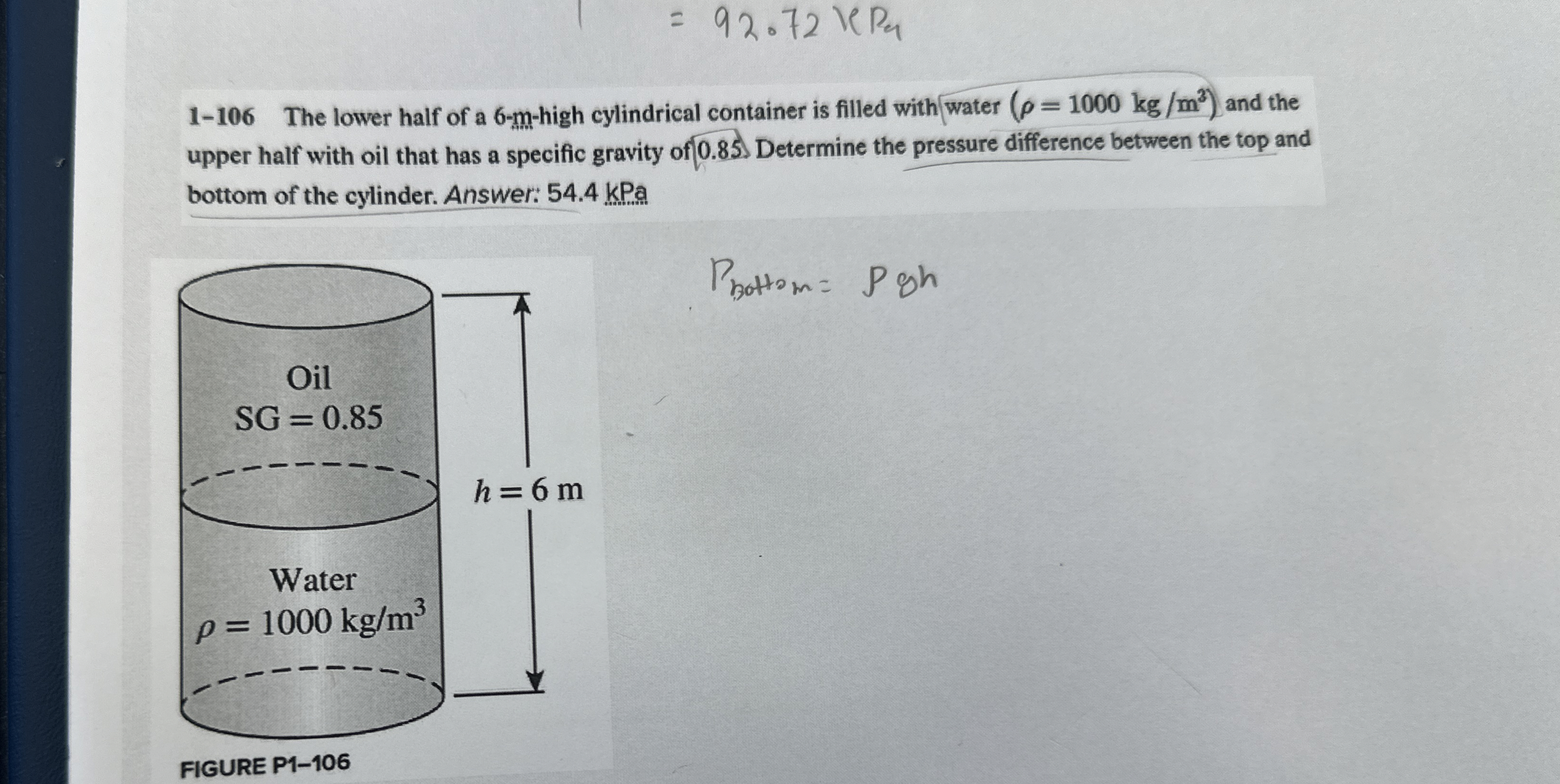 = 9 2 . 7 2 VPa 1 - 1 0 6 The lower half of a 6 -