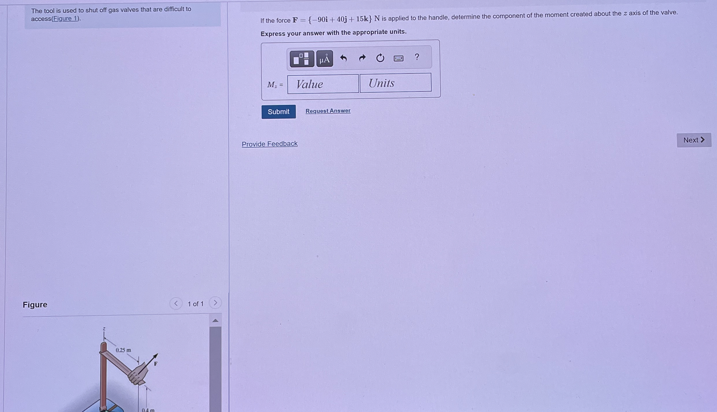 The tool is used to shut off gas valves that are