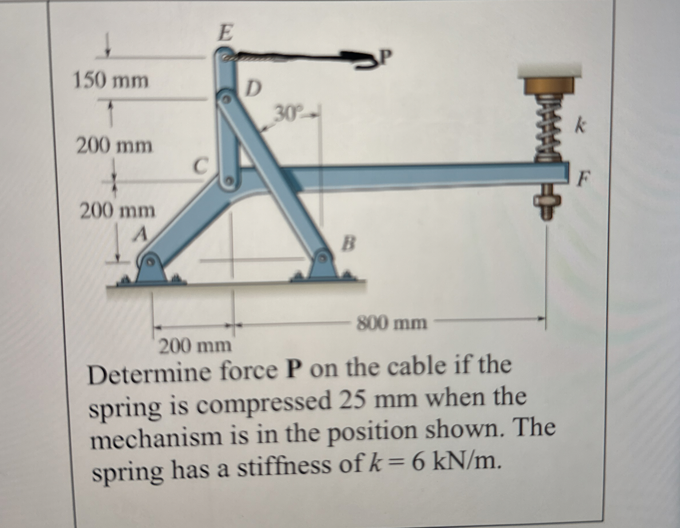 Determine the horizontal and vertical components