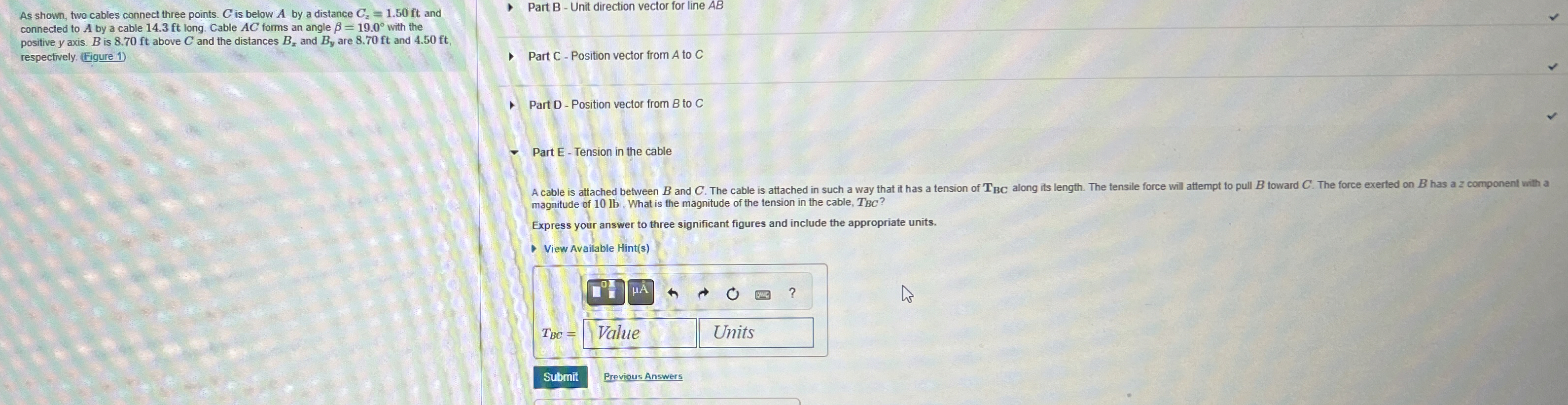 As stromet, the cables conned thees portis C E