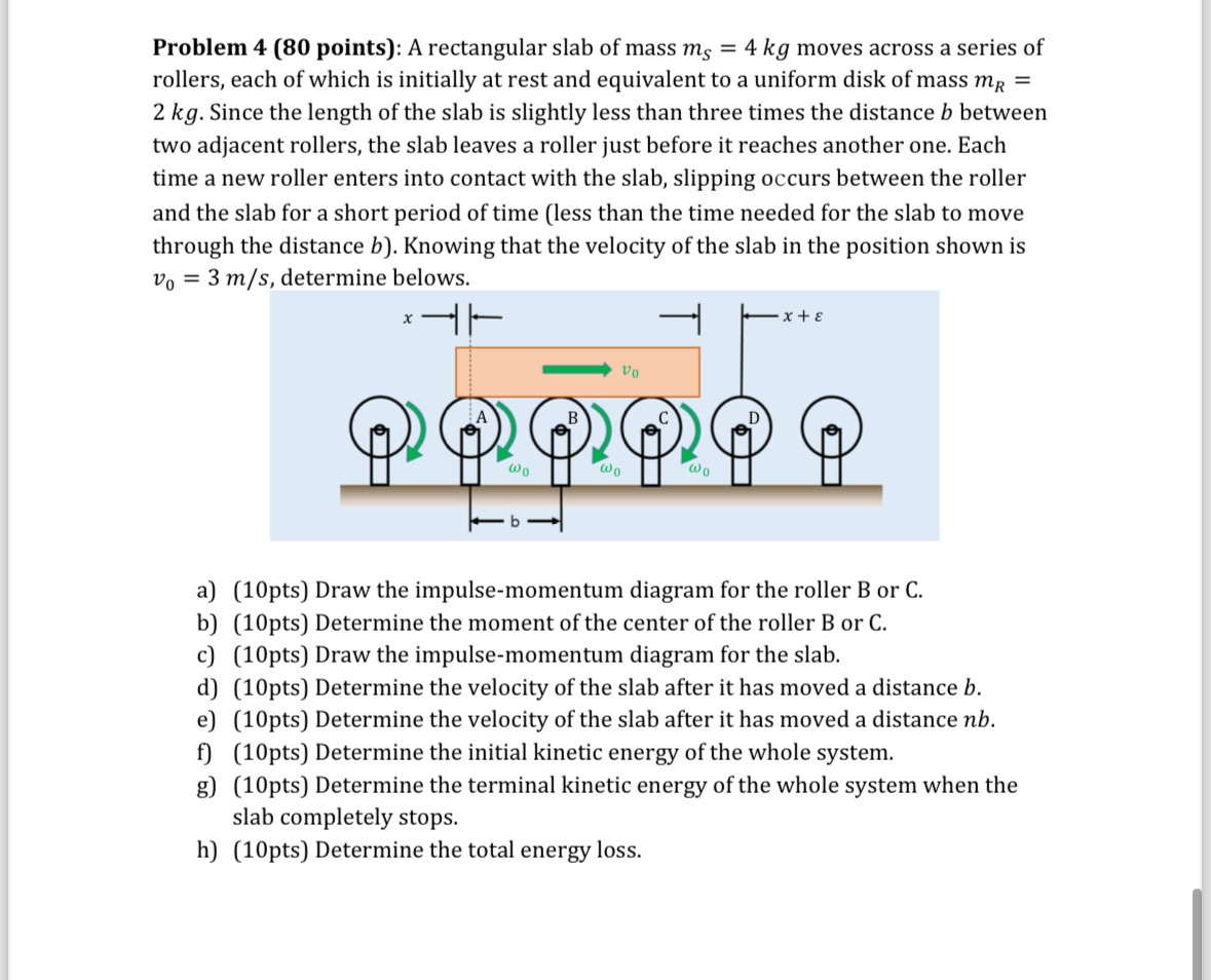 Problem 4 ( 8 0 points ) : A rectangular slab of