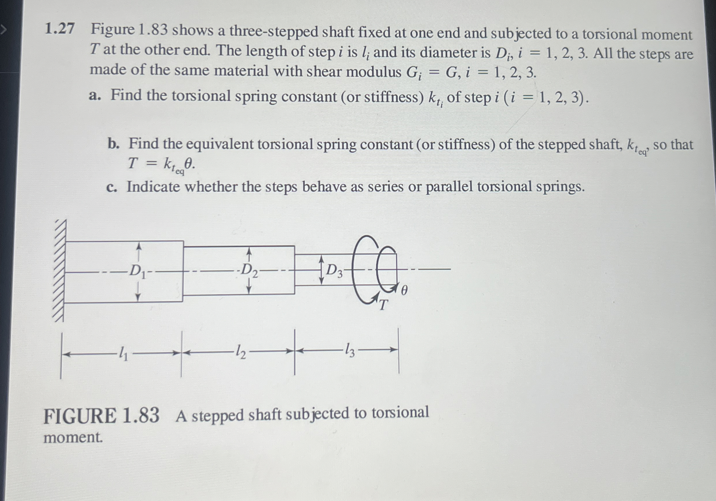 1 . 2 7 Figure 1 . 8 3 shows a three - stepped
