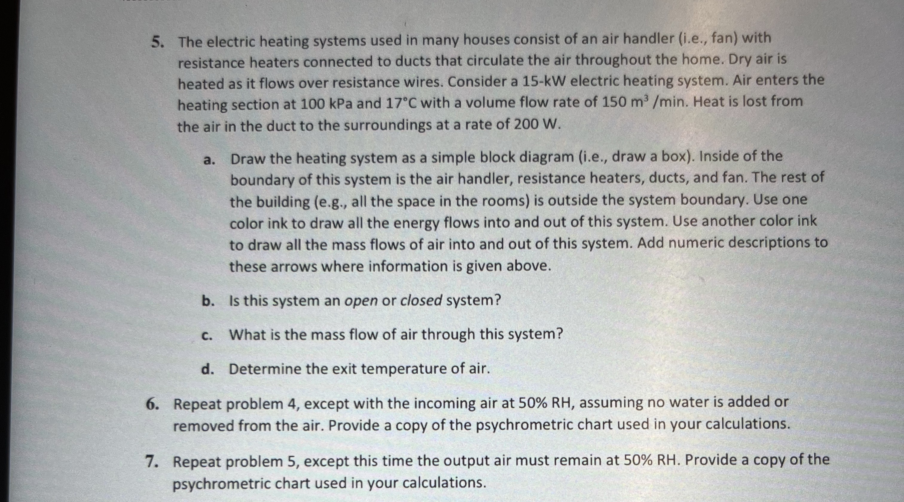 The electric heating systems used in many houses