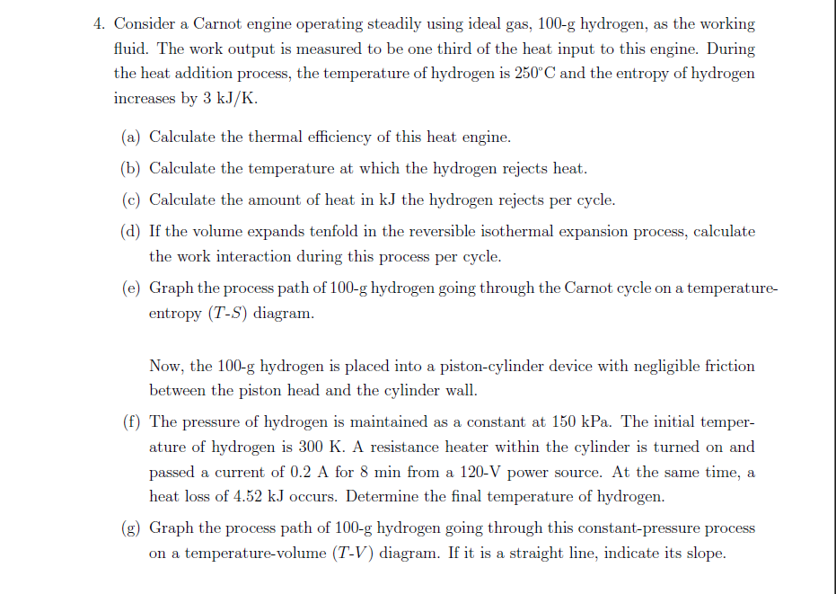 Consider a Carnot engine operating steadily using