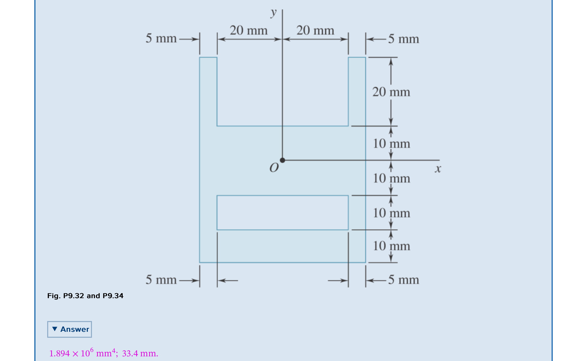 Page 5 1 0 Problems 9 . 3 1 and 9 . 3 2 Determine