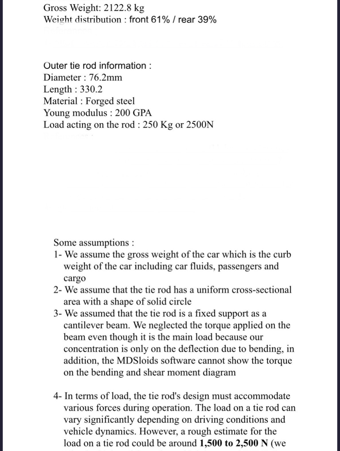 for the following beam find the singularity