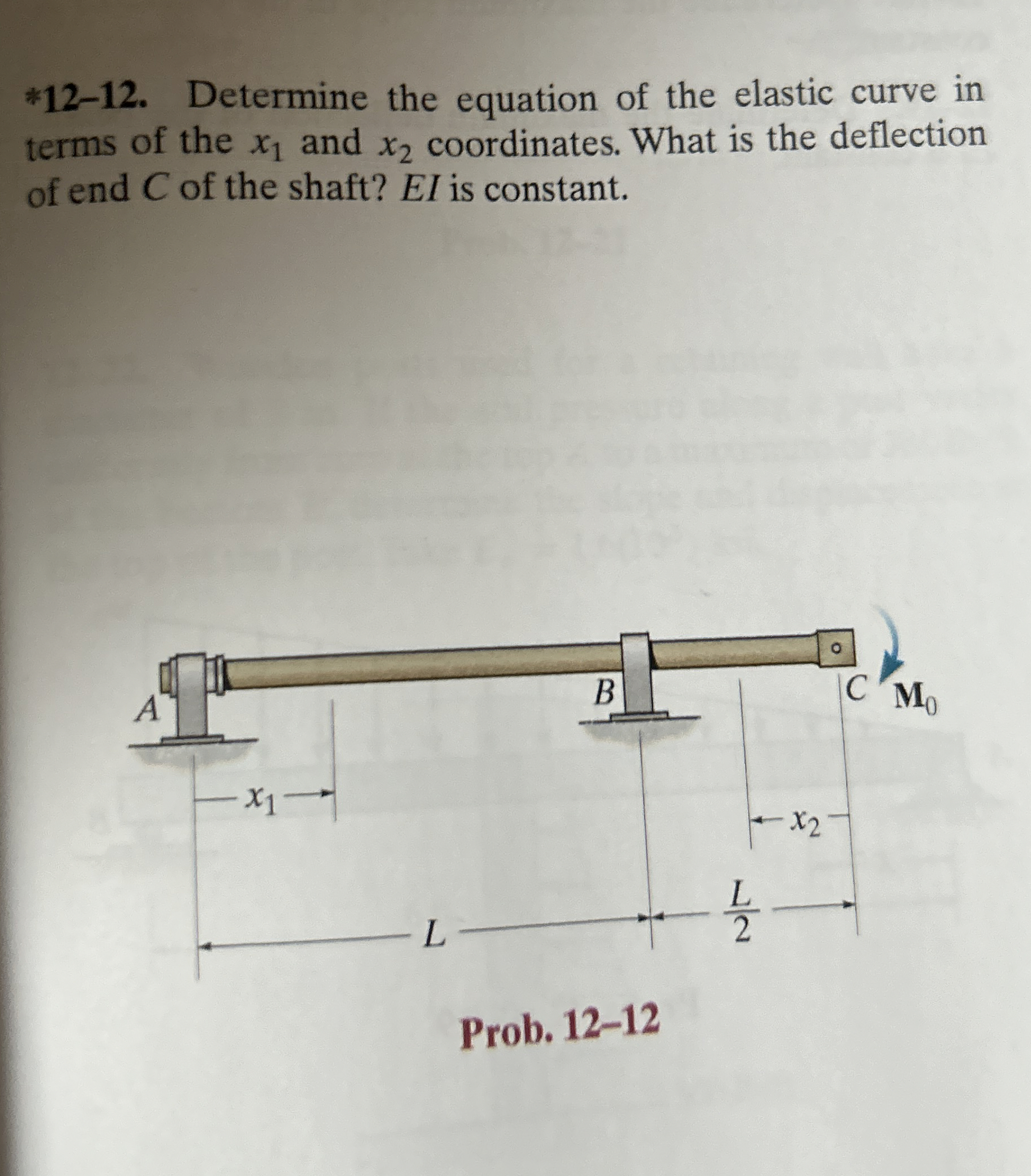 * 1 2 - 1 2 . Determine the equation of the