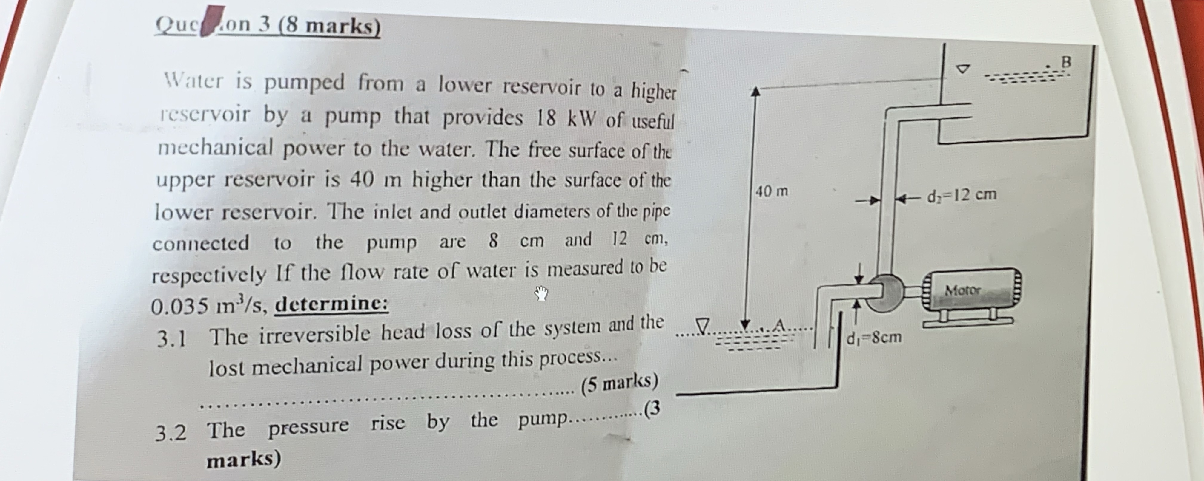 ves between two parallel, velocity. The two stat