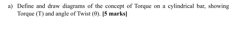 a ) Define and draw diagrams of the concept of