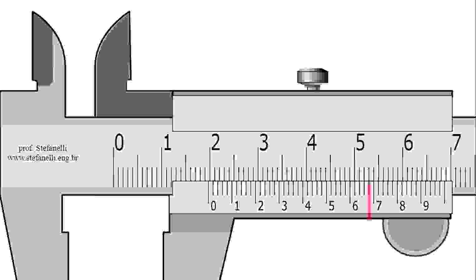 What is the reading on this metric caliper?