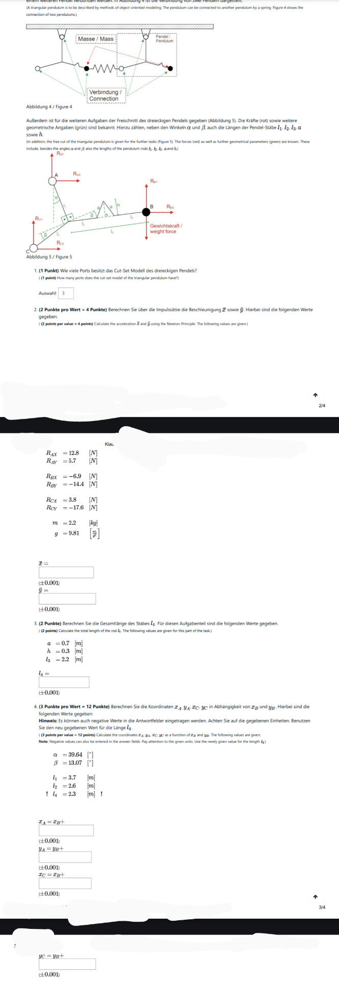 How to solve task 4 ?