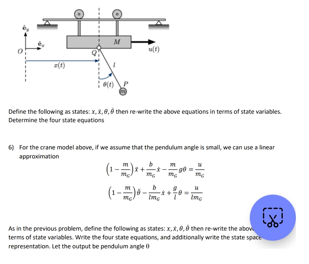 Define the following as states: x , x , , then re