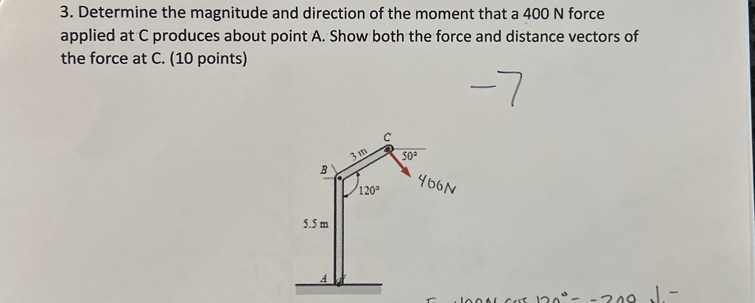 For the following function, use the first