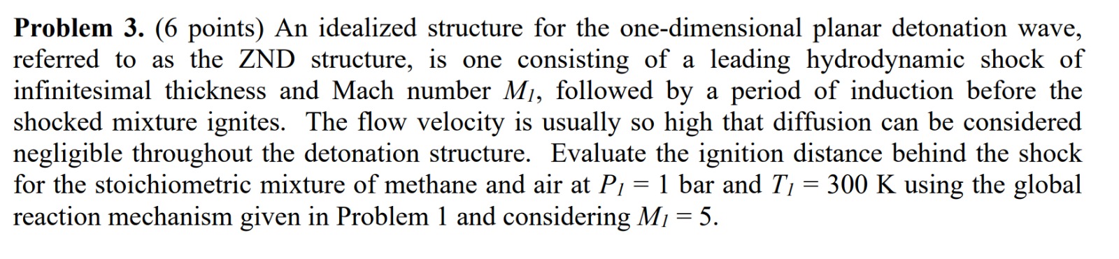 An idealized structure for the one - dimensional