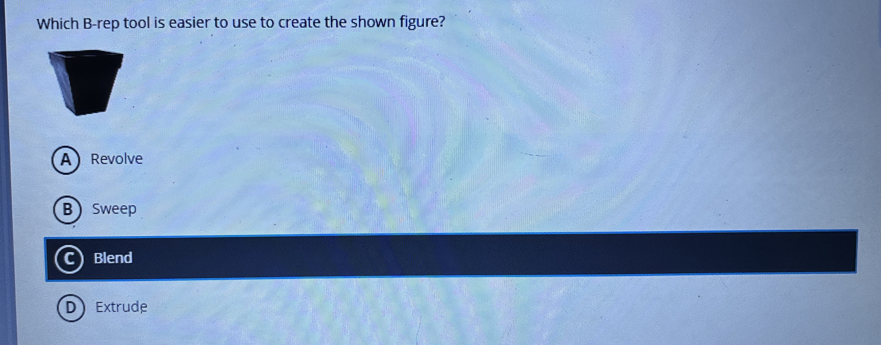 Which B - rep tool is easier to use to create the