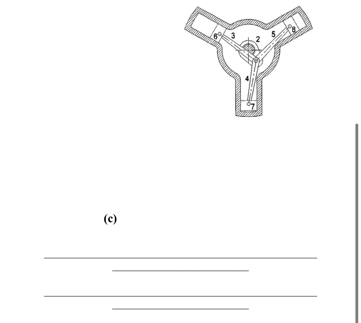 Please solve the design of mechanism question