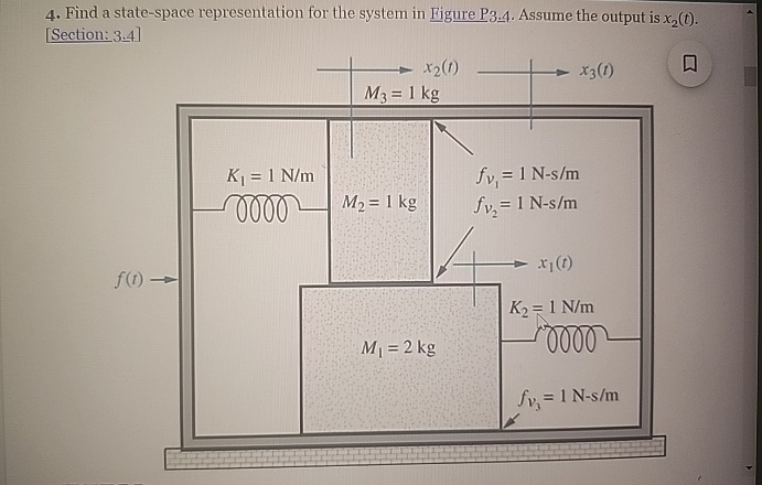 Find a state - space representation for the