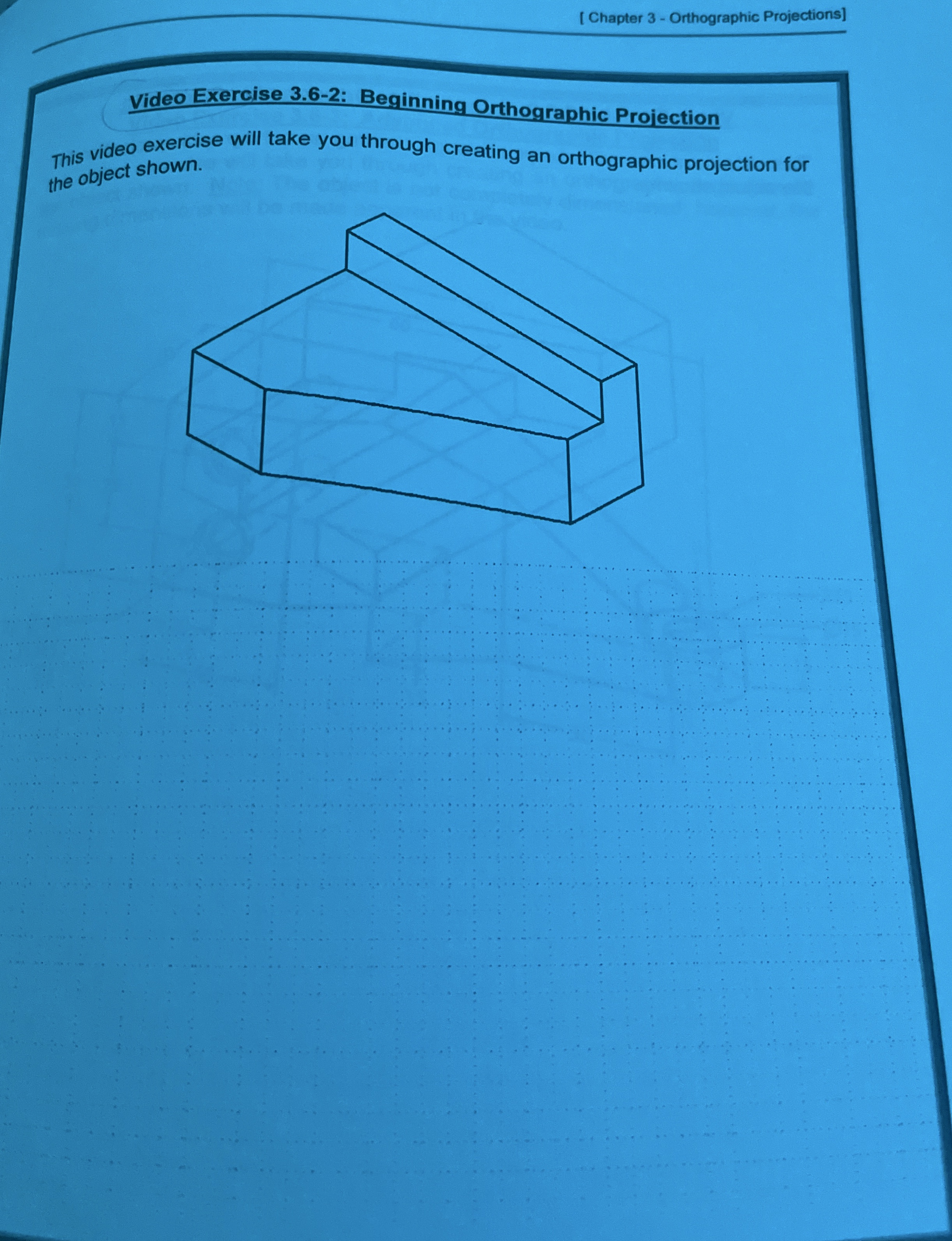 [ Chapter 3 - Orthographic Projections ] Video